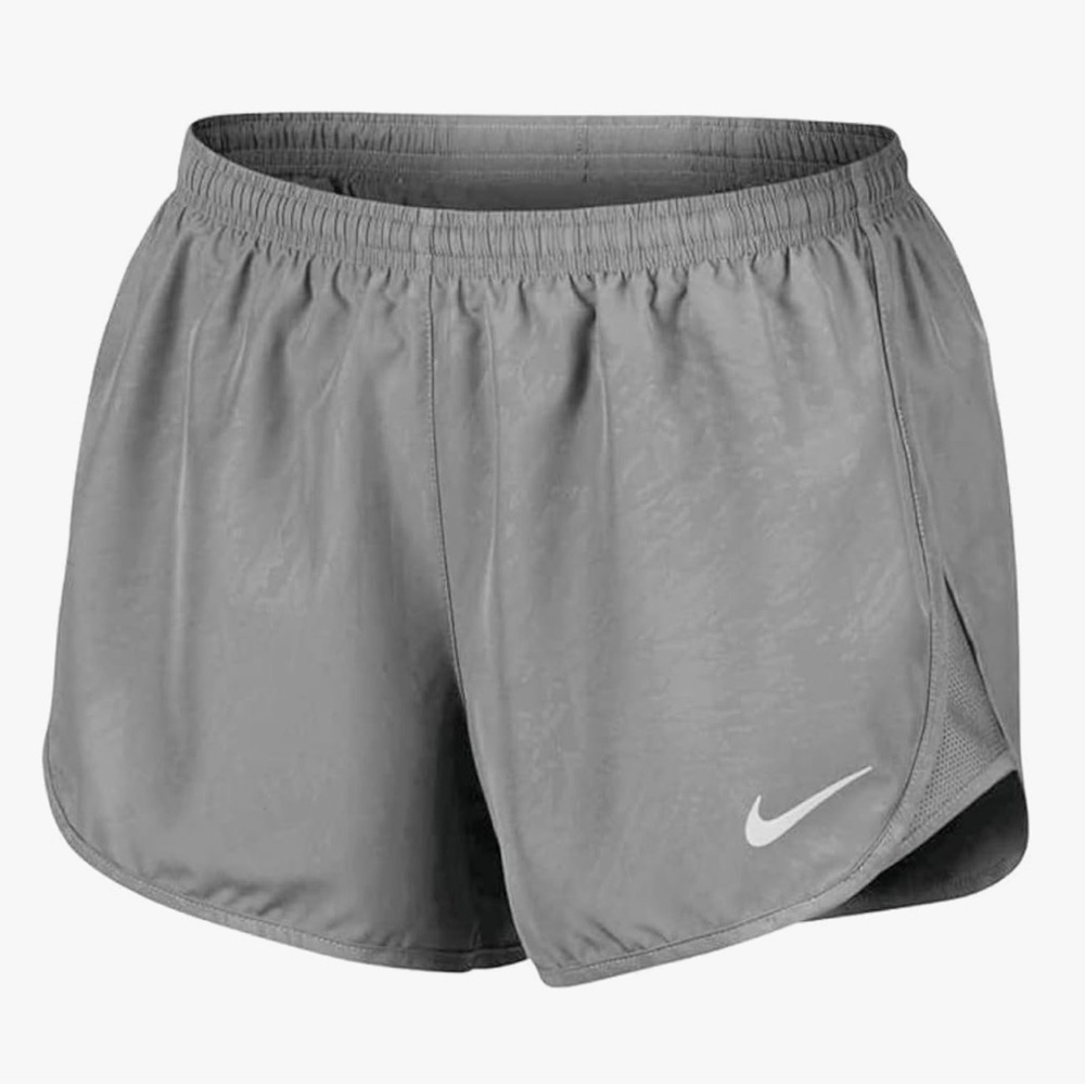 NWT Nike Tempo Brief Lined Running Shorts in Gunsmoke Grey